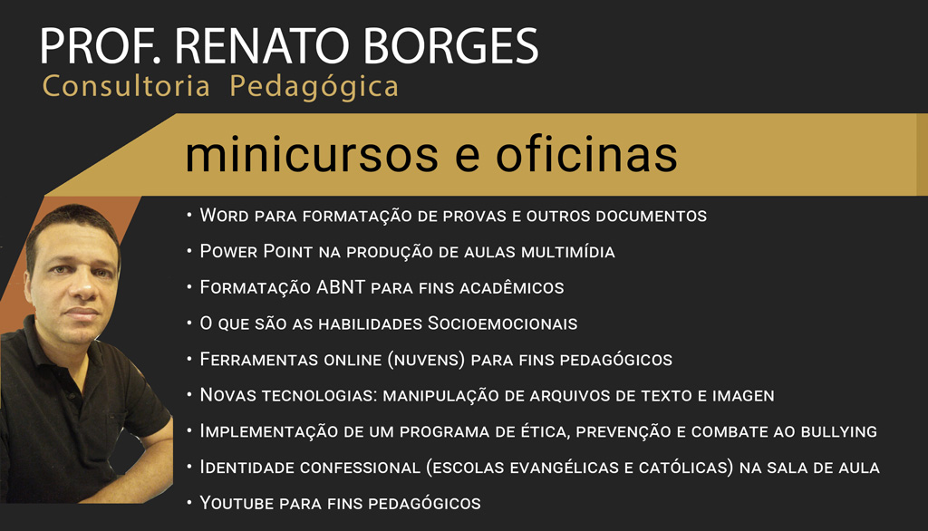 Consultoria Pedagogica renato borges site